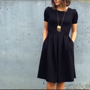 Brand New Black Lularoe Amelia dress XS